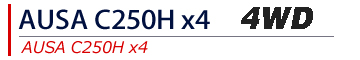 AUSA　C250H x4